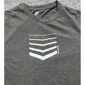 Merrell  Men's Size Large Gray T-Shirt  Cotton Blend